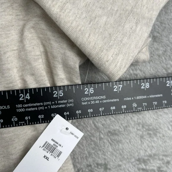 Banana Republic Men's Shirt NWT Size 2XL Oatmeal Heather Signature - Picture 6 of 10